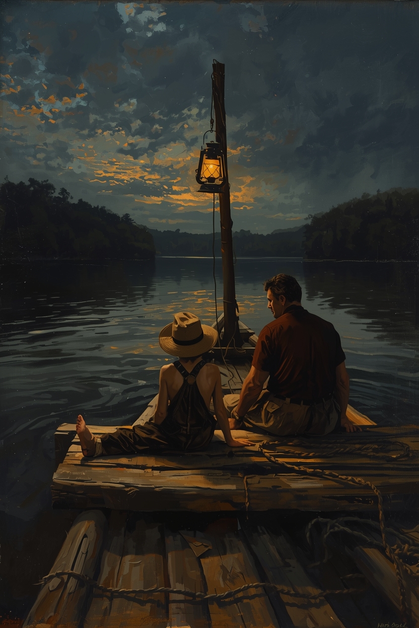 The Adventures of Huckleberry Finn by Mark Twain